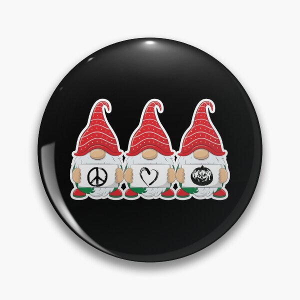 Item preview, FALL GNOMES PEACE LOVE AND PUMKIN HALLOWEEN  designed and sold by Delicious Design ⭐⭐⭐⭐⭐.