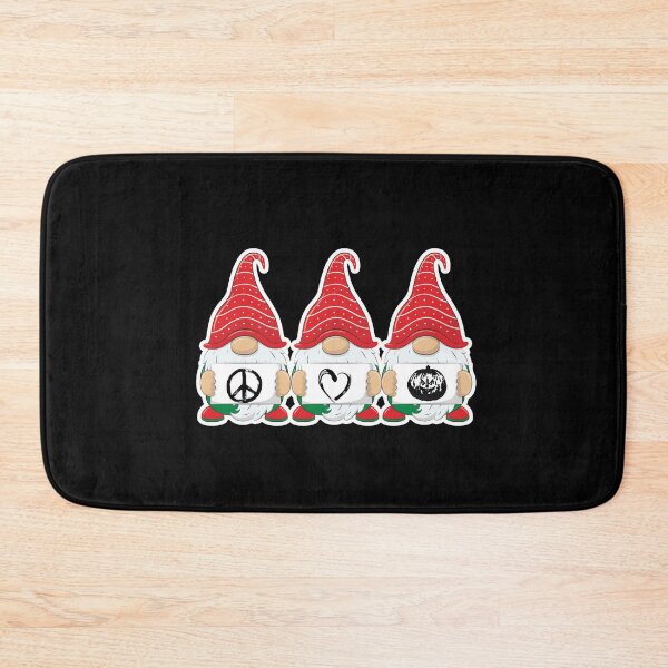 Item preview, FALL GNOMES PEACE LOVE AND PUMKIN HALLOWEEN  designed and sold by Delicious Design ⭐⭐⭐⭐⭐.