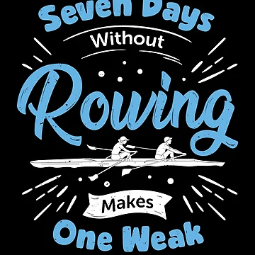 Artwork thumbnail, Funny Rowing Rower Gift by Marcid95