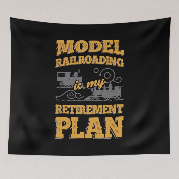 Item preview, Model Railroading Train Railroad Retirement Gift  designed and sold by Marcid95.