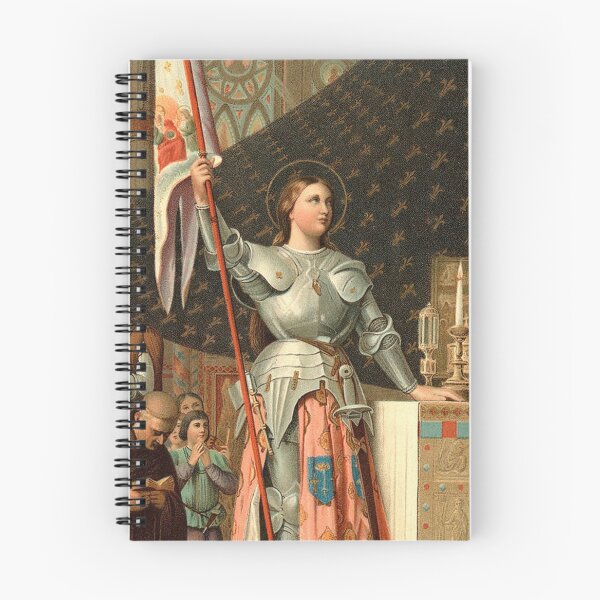Item preview, Vintage Joan of Arc portrait art designed and sold by Vintage Designs +.