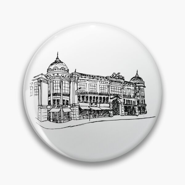 Item preview, Mercado do Bolhão sketch designed and sold by ansof97Designs.