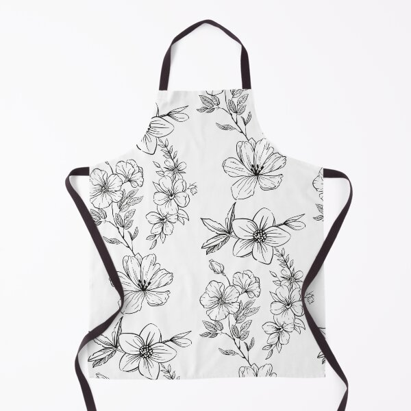 Item preview, Black and white flowers design designed and sold by SandraBrav.