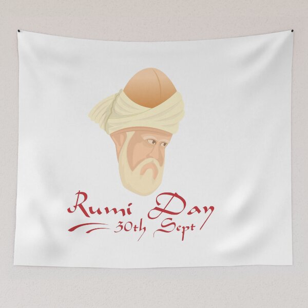 Aperçu de l'œuvre Journée Rumi créée et vendue par PeaceGiftsShop.