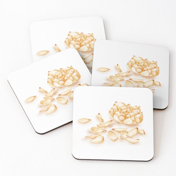 Item preview, Watercolor Illustration of Fresh Lily Fruit and Petals designed and sold by iswenyi.