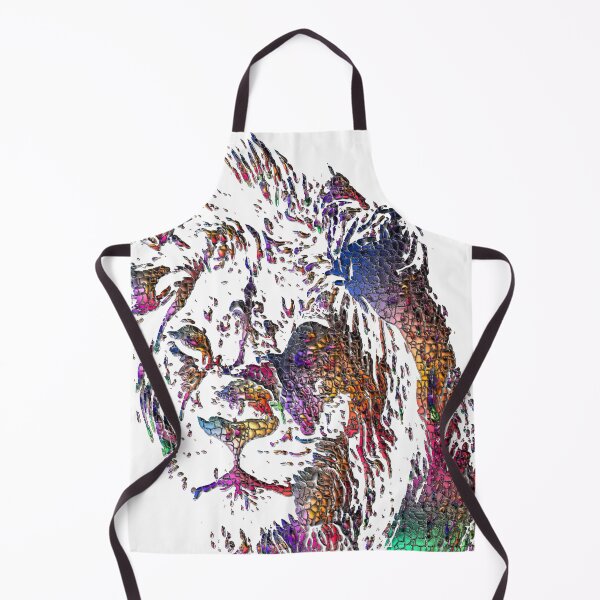 Item preview, Lion face outline designed and sold by Gaurav Garg.