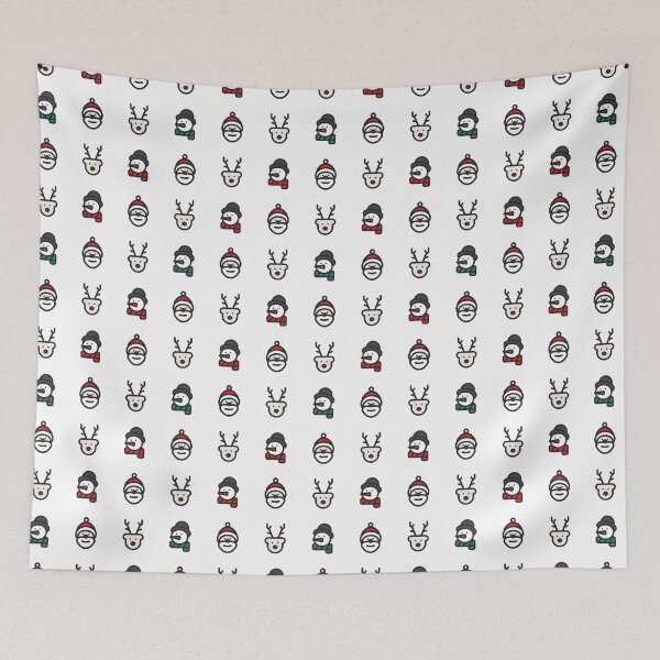 Item preview, Santa Deer and Snowman pattern designed and sold by BartZet.