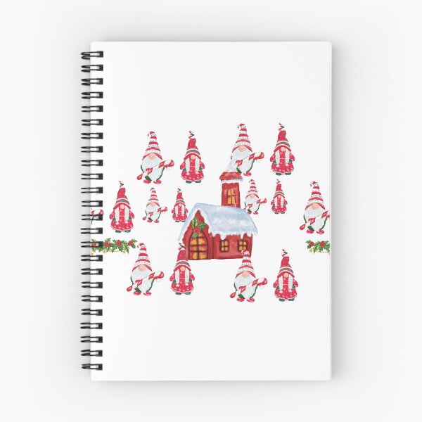 Item preview, Chistmas Gnomes with Snowflakes Candycane and Holly designed and sold by Drathaar.