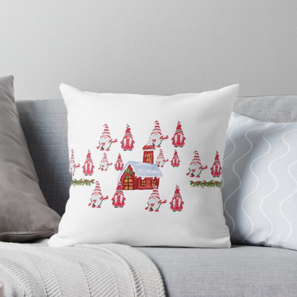 Item preview, Chistmas Gnomes with Snowflakes Candycane and Holly designed and sold by Drathaar.