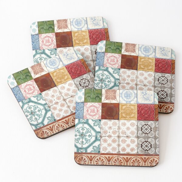 Item preview, Colorful glazed tiles designed and sold by Gaspar Avila.