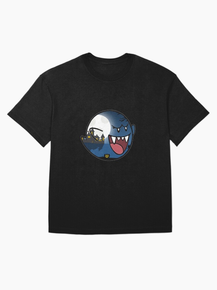 Halloween "Ghost Boo" Clipart Oversized T-Shirt
