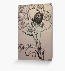 Dance Greeting Card