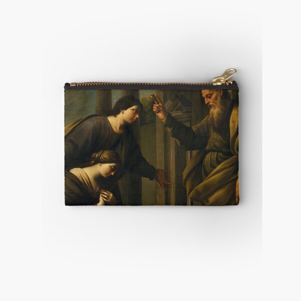 Item preview, Raguel's Blessing of her Daughter Sarah before Leaving Ecbatana with Tobias - painting by Andrea Vaccaro designed and sold by Vintage Designs +.