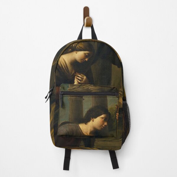 Item preview, Raguel's Blessing of her Daughter Sarah before Leaving Ecbatana with Tobias - painting by Andrea Vaccaro designed and sold by Vintage Designs +.