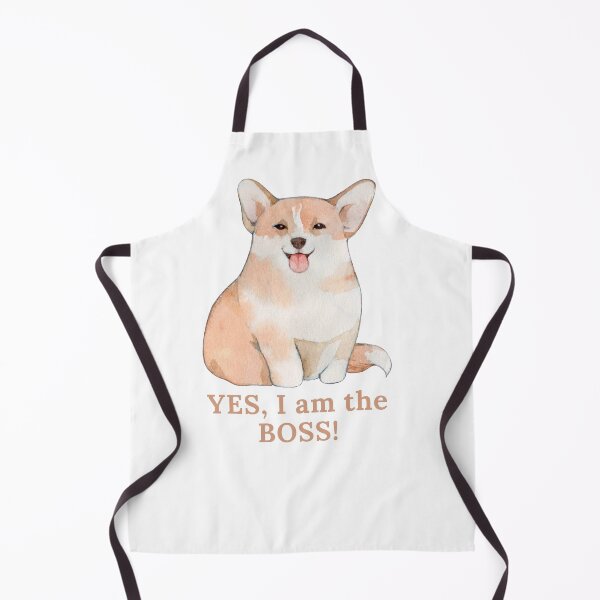 Item preview, Corgi Watercolor - Yes, I am the BOSS! designed and sold by Veewell.