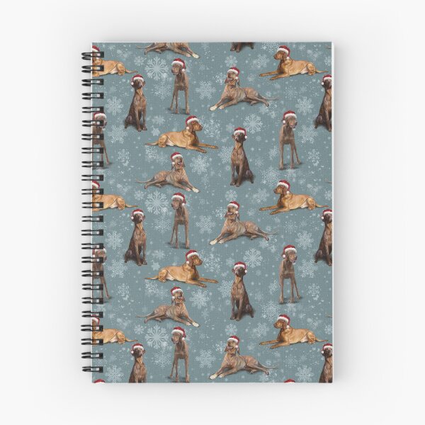 Artikelvorschau, Das ungarische Weihnachtsvizsla entworfen und verkauft von Elspeth Rose Design.