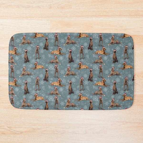 Item preview, The Christmas Hungarian Vizsla designed and sold by Elspeth Rose Design.
