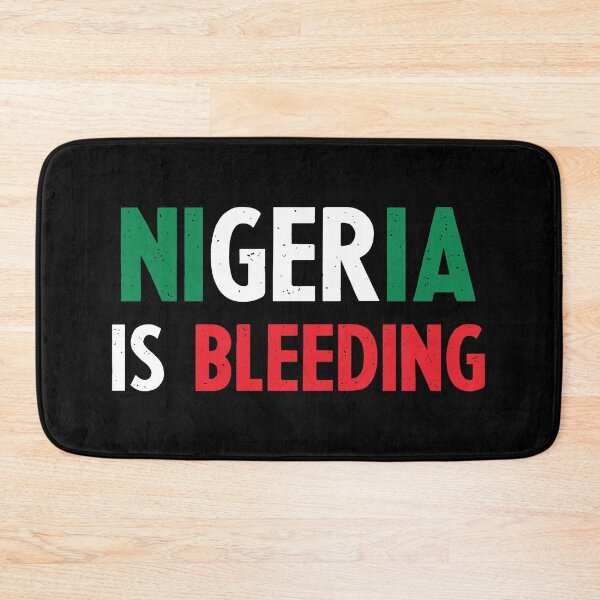 Item preview, Nigeria is Bleeding designed and sold by Blaacklight.