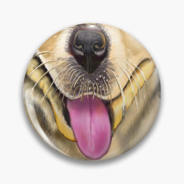 Item preview, Labrador retriever mouth - cute Golden Labrador retriever puppy dog designed and sold by Artonmytee.