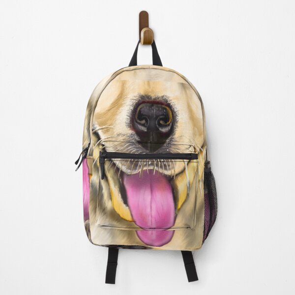 Item preview, Labrador retriever mouth - cute Golden Labrador retriever puppy dog designed and sold by Artonmytee.