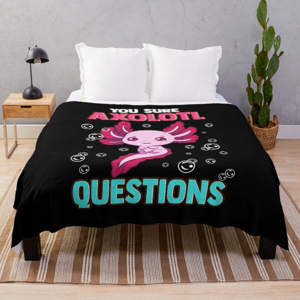 Item preview, Cute & Funny You Sure Axolotl Questions Pun designed and sold by perfectpresents.