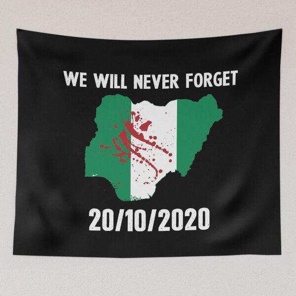 Item preview, Nigeria - We will never forget designed and sold by Blaacklight.