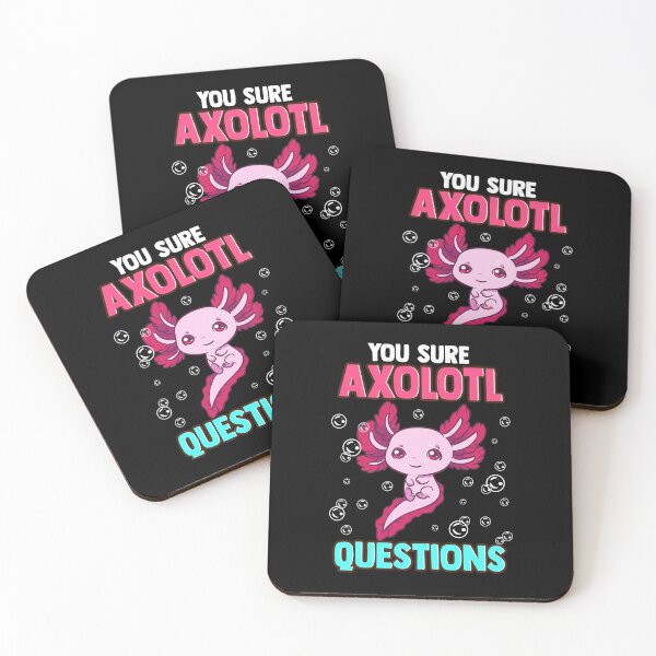 Item preview, Cute & Funny You Sure Axolotl Questions Pun designed and sold by perfectpresents.
