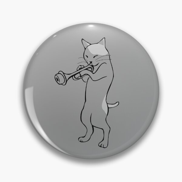 Item preview, Trumpet Cat, Brass Cat, Funny trumpet gift idea designed and sold by HEJAshirts.