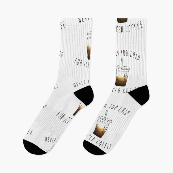 Item preview, Never Too Cold For Iced Coffee designed and sold by benitostevens.