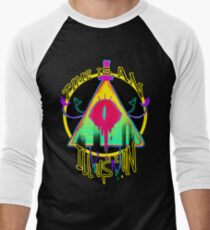 Camiseta ¾ bicolor para hombre EL TIEMPO ES UNA ILUSIÓN