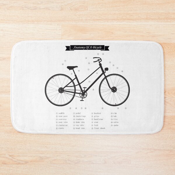 Item preview, Anatomy of a bicycle designed and sold by thelake-goose.