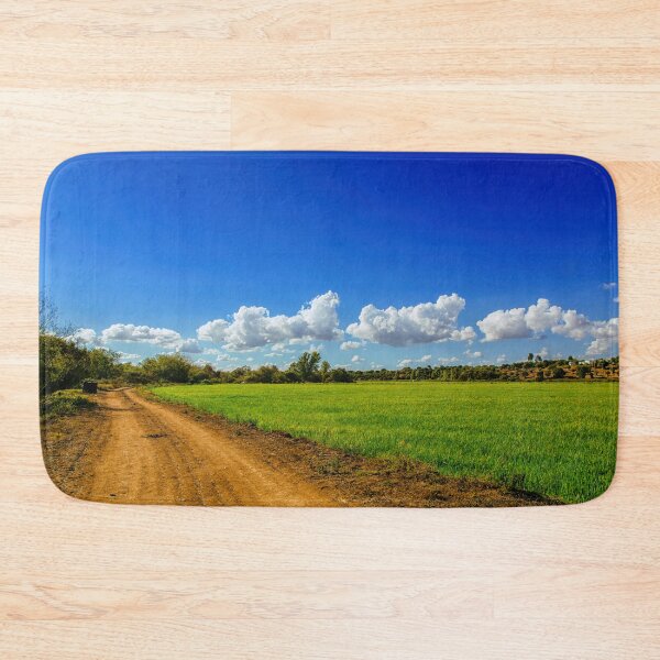 Item preview, Dirt road through green field designed and sold by João Miguel.