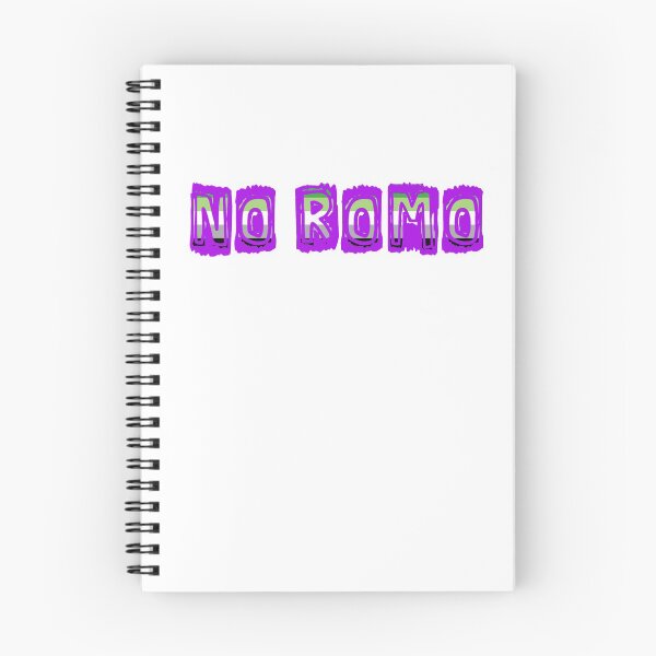 Item preview, "No romo" aromantic humor LGBTQIA designed and sold by incurablehippie.