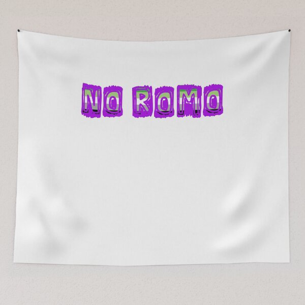Item preview, "No romo" aromantic humor LGBTQIA designed and sold by incurablehippie.