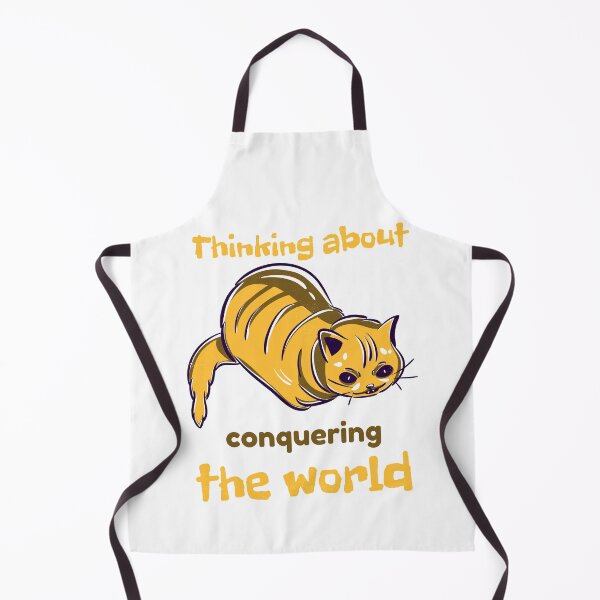 Item preview, Thinking about conquering the world - Evil Cat designed and sold by Savage-Cute.