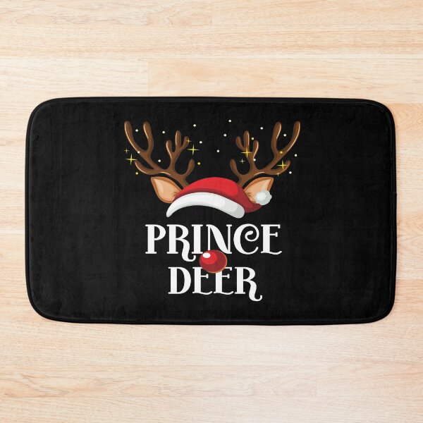 Item preview, Prince Deer Family Matching Christmas Reindeer Party graphic designed and sold by Grabitees.