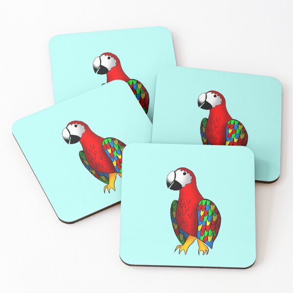 Item preview, Scarlet macaw designed and sold by Kewd.
