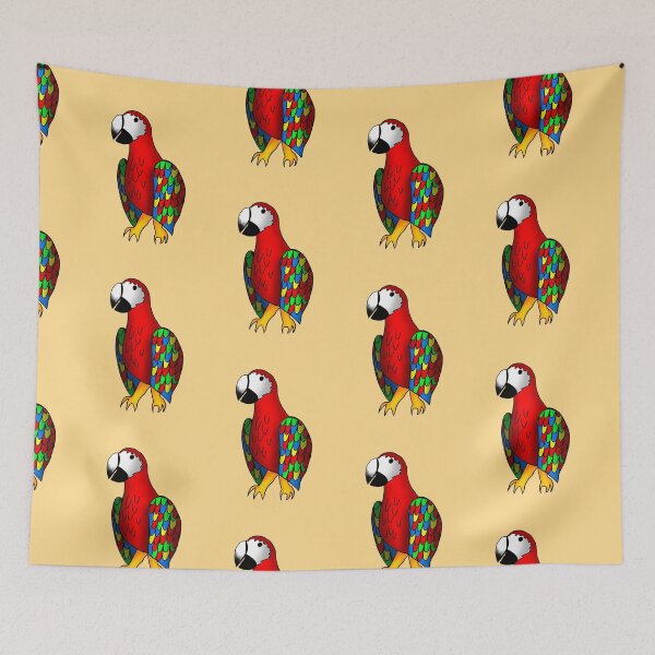 Item preview, Scarlet macaw designed and sold by Kewd.