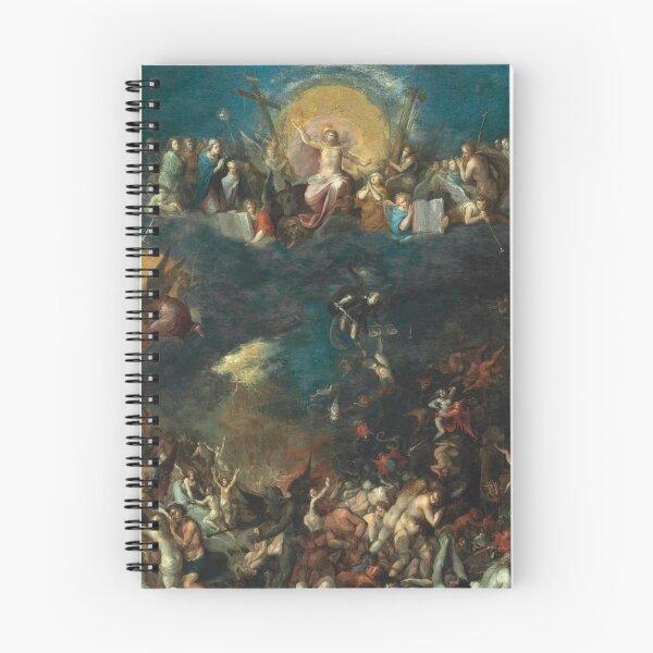 Item preview, the last judgment - frans francken II Heaven and Hell Judgement Day art designed and sold by Vintage Designs +.