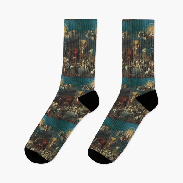 Item preview, the last judgment - frans francken II Heaven and Hell Judgement Day art designed and sold by Vintage Designs +.