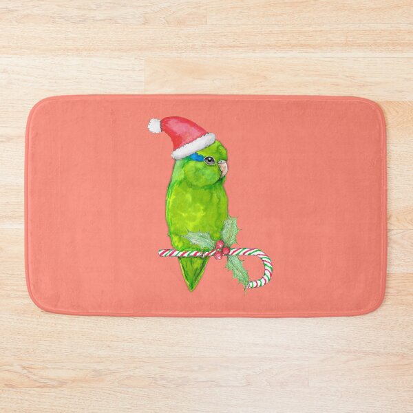Item preview, Green parrotlet christmas style designed and sold by Bwiselizzy.