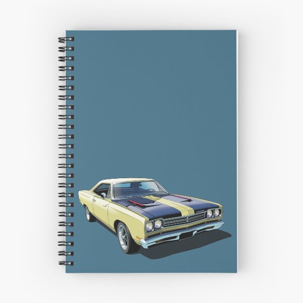 Item preview, 1969 Plymouth Roadrunner in yellow designed and sold by candc-retro.