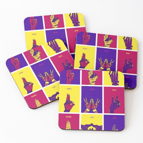 Item preview, MONSTER MUDRAS color designed and sold by DrSoed.