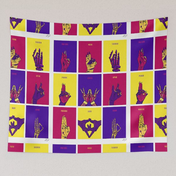 Item preview, MONSTER MUDRAS color designed and sold by DrSoed.