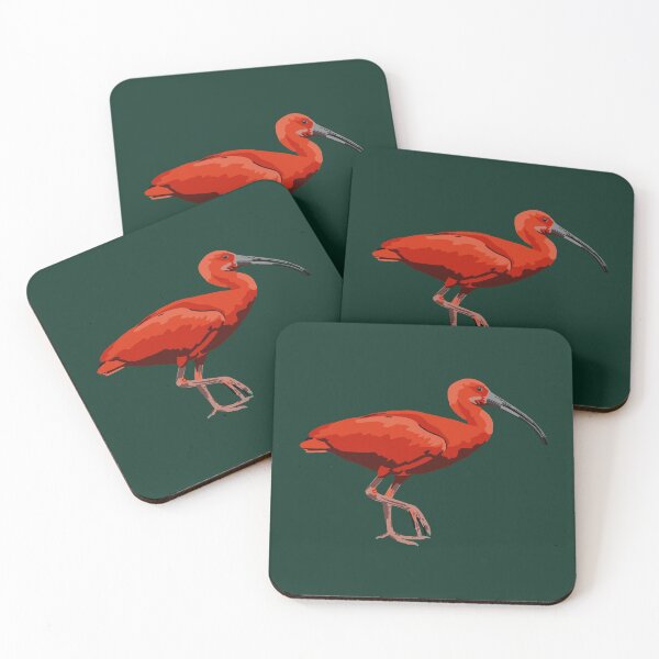 Artikelvorschau, Scharlachrotes Ibis-Porträt entworfen und verkauft von GeoCreate.
