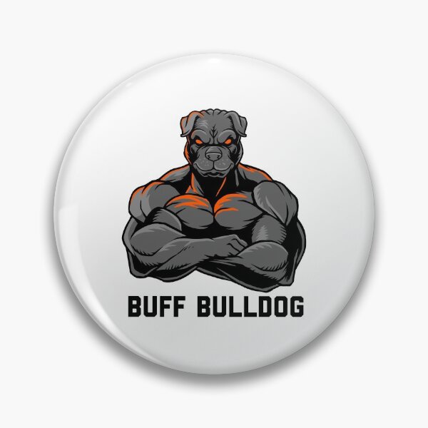 Item preview, Buff Bulldog - Boxing MMA Gym T-Shirt - Motivation Graphic designed and sold by SweetCarolineUK.