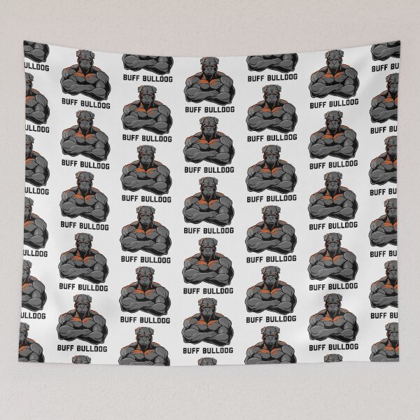 Item preview, Buff Bulldog - Boxing MMA Gym T-Shirt - Motivation Graphic designed and sold by SweetCarolineUK.