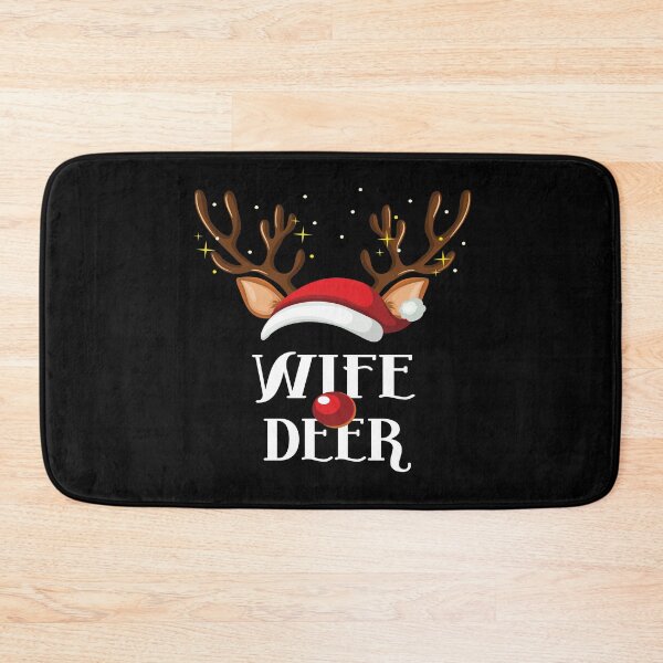 Item preview, Wife Deer Family Matching Christmas Reindeer Party design designed and sold by Grabitees.