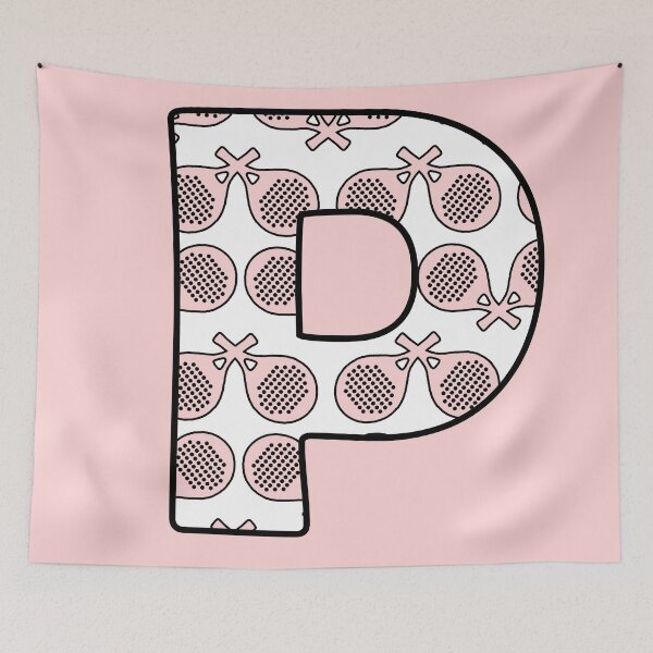 Item preview, Padel "P" Racket Pattern designed and sold by GVibezPadel.