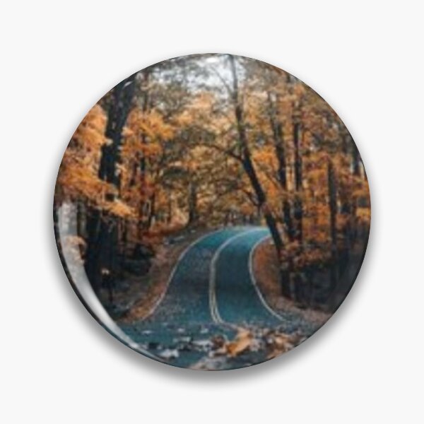Item preview, Autumn road with leaves designed and sold by Rritu.